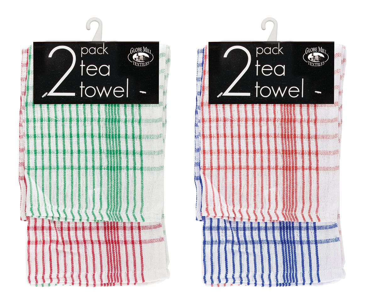Lot de 2 torchons de cuisine