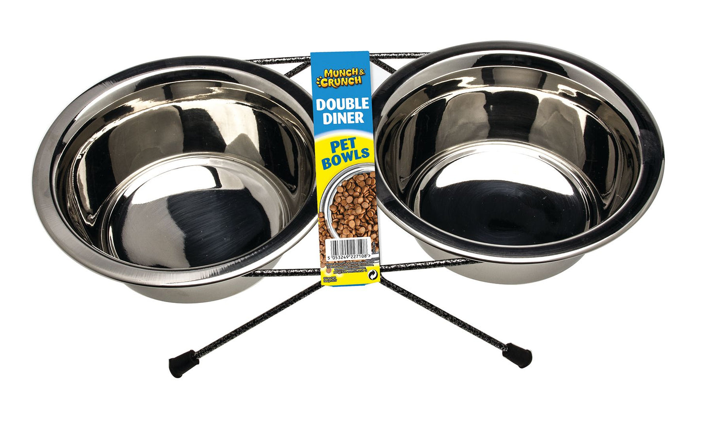 Gamelles Doubles pour Animaux