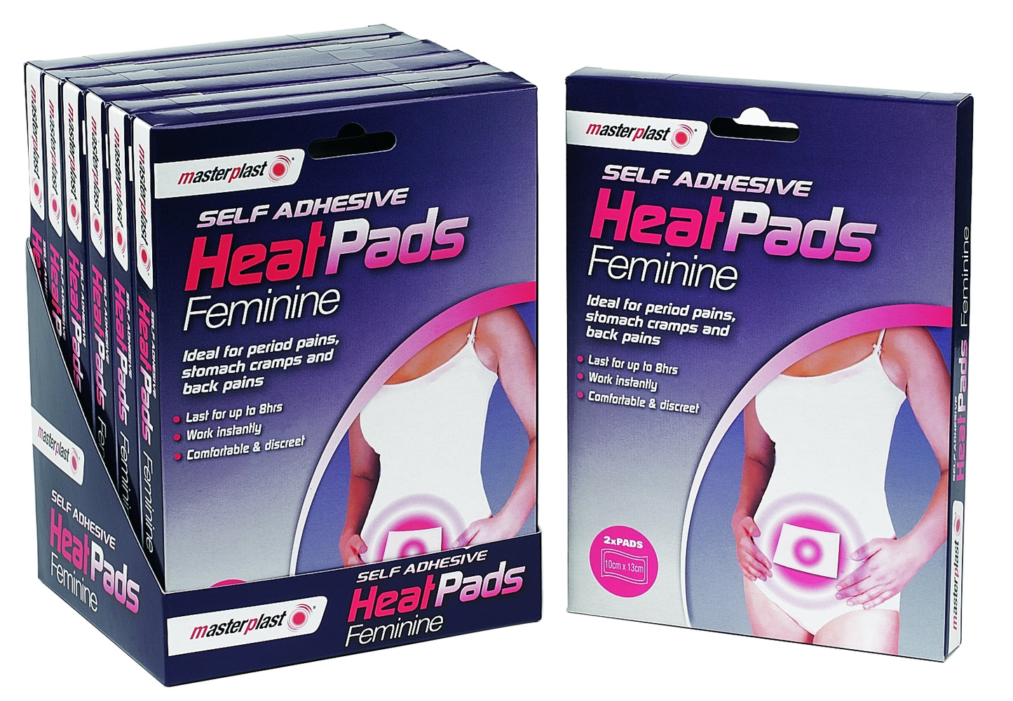 Compresses chauffantes instantanées auto-adhésives pour femmes (Mp1134)