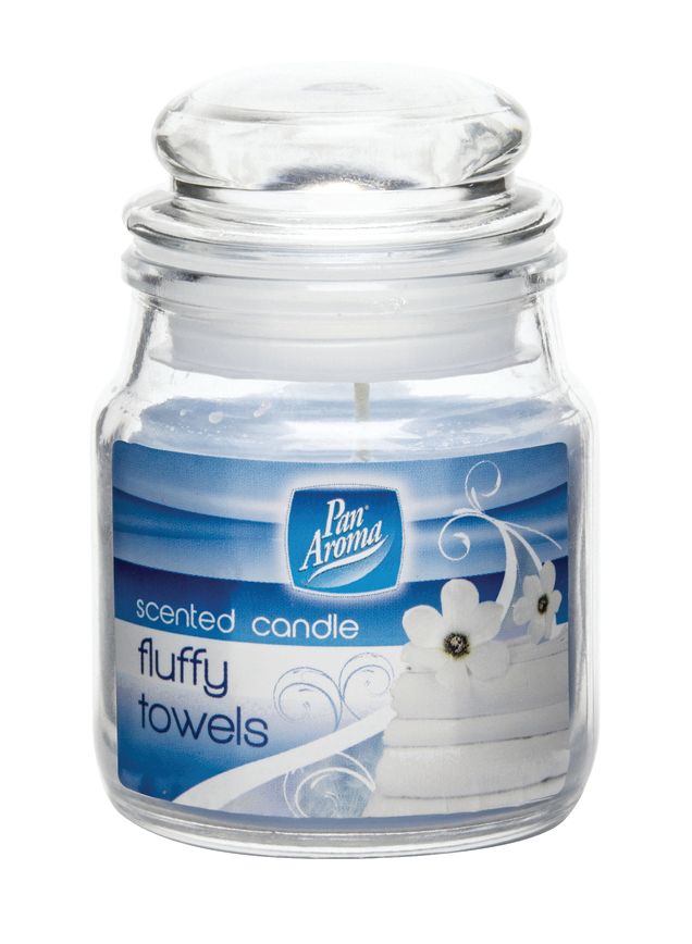 Pan Aroma Small Jar Candle With Lid - Pure Cotton