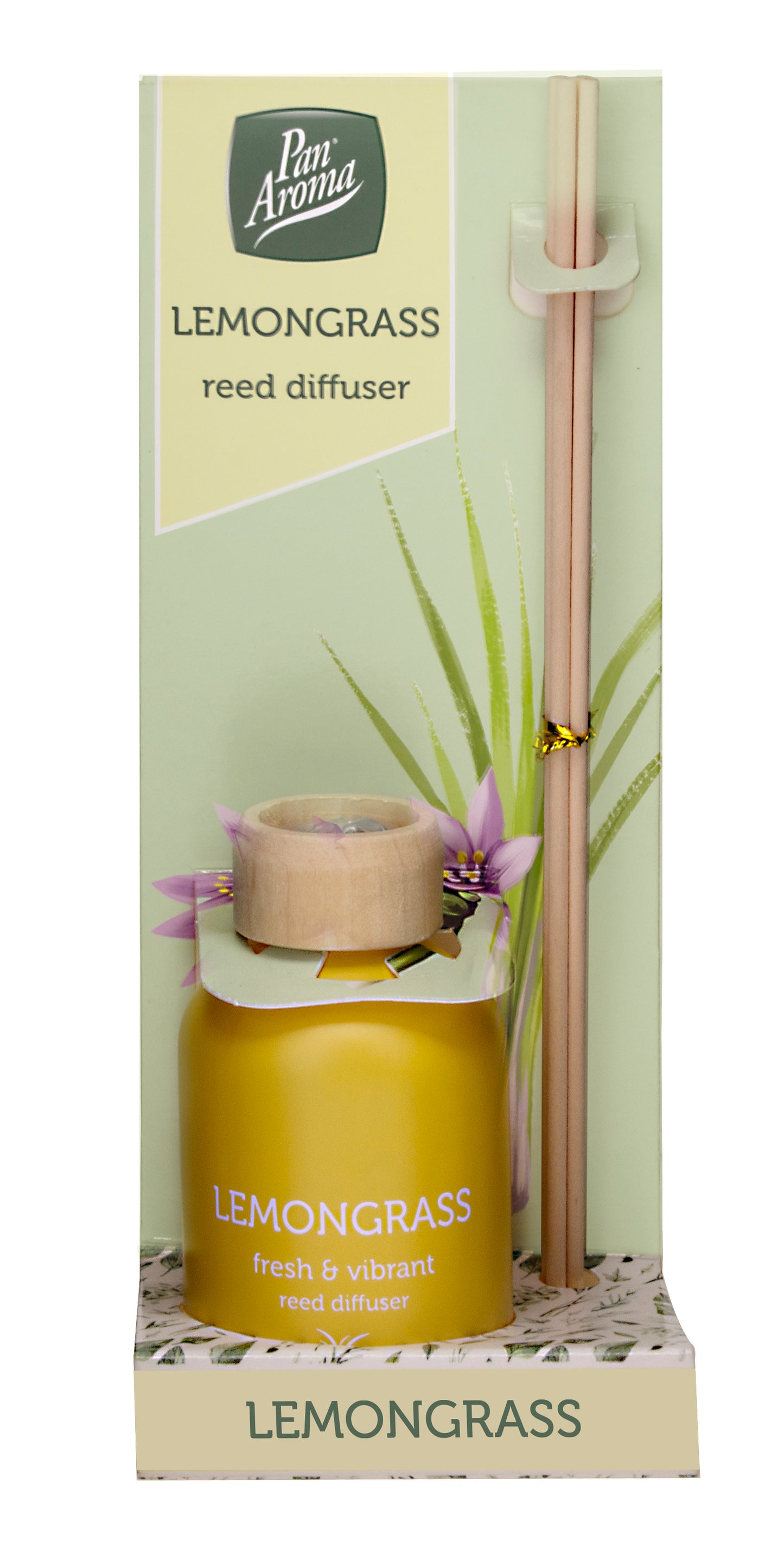 Diffuseur à bâtonnets Pan Aroma - Citronnelle 50 ml
