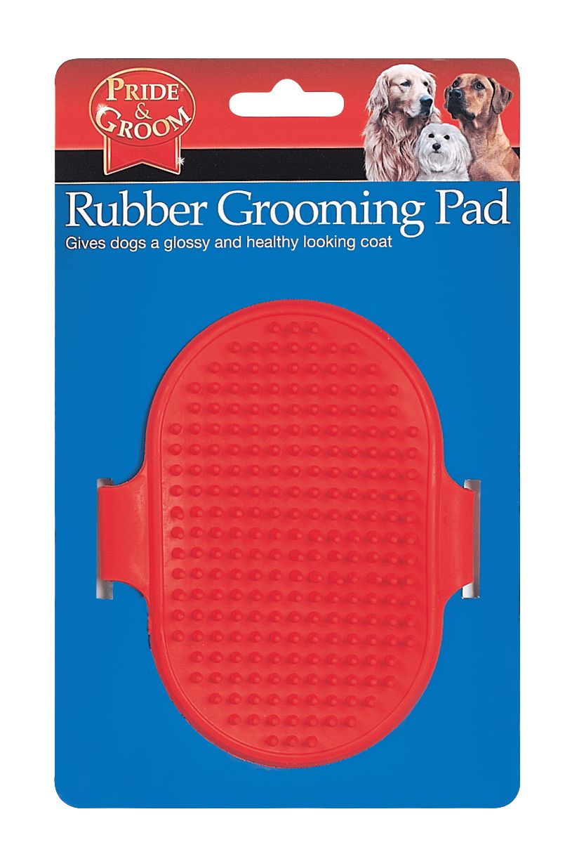 Tapis de toilettage en caoutchouc
