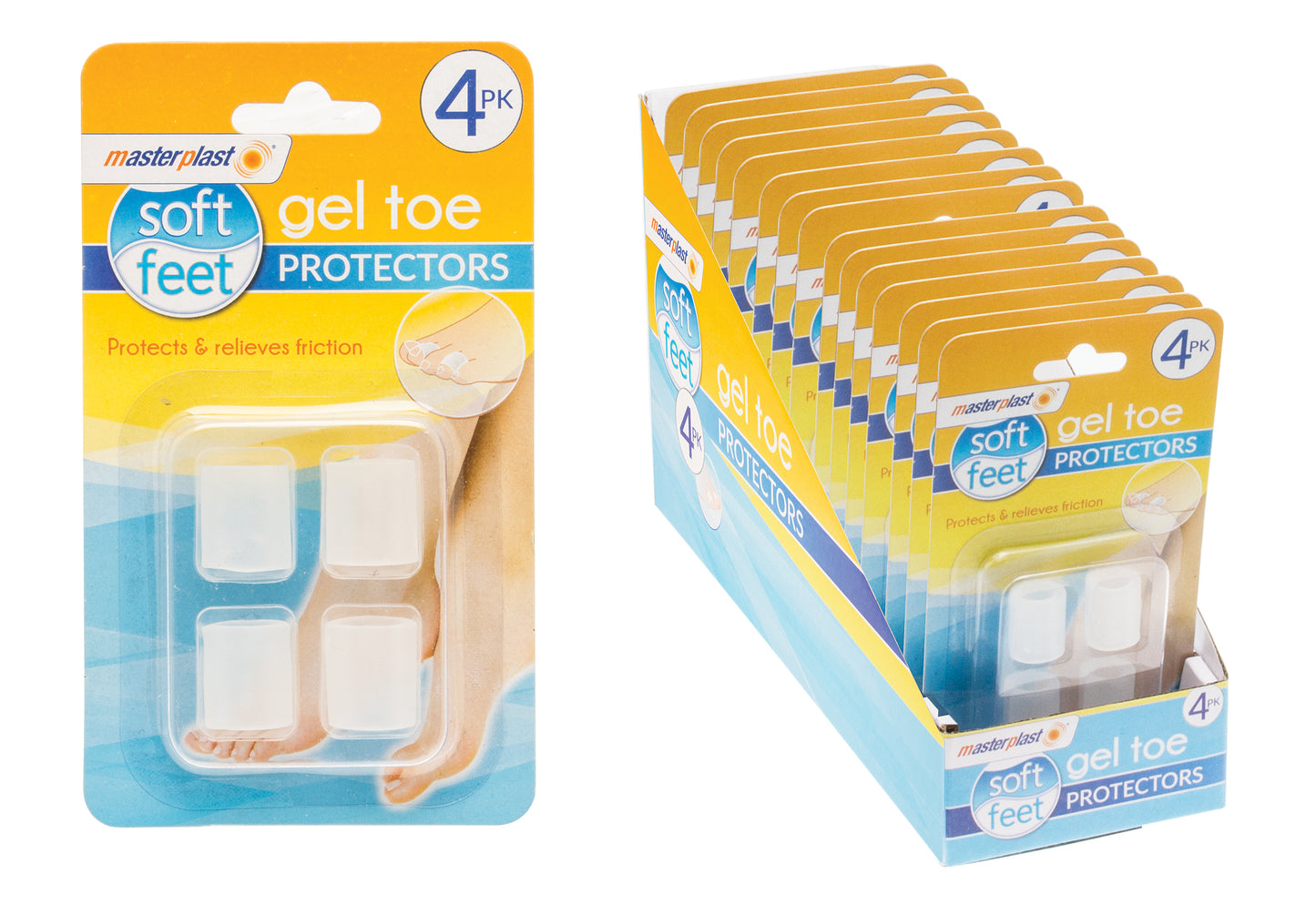 Gel Toe Protectors 4pk