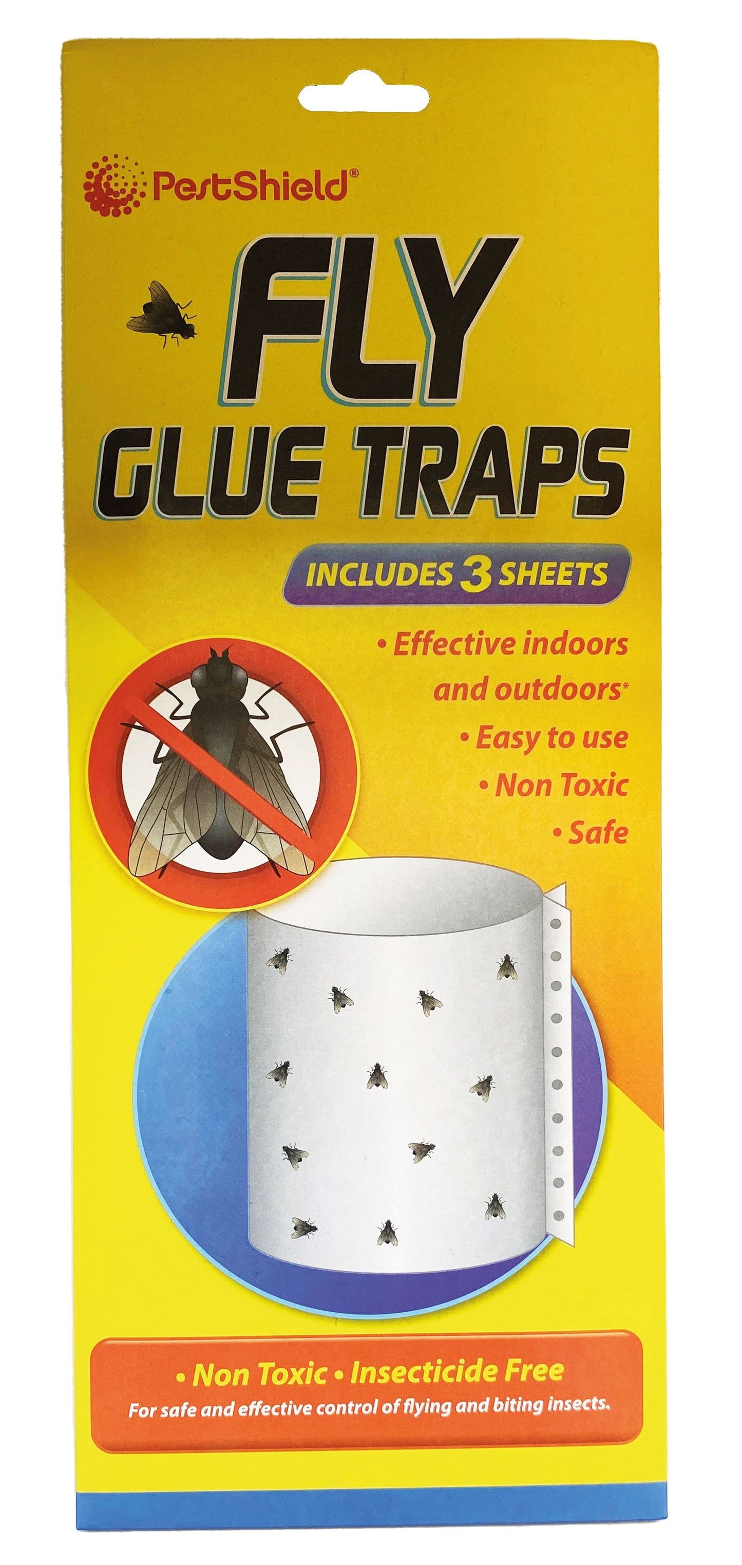 Pièges à mouches (lot de 3)