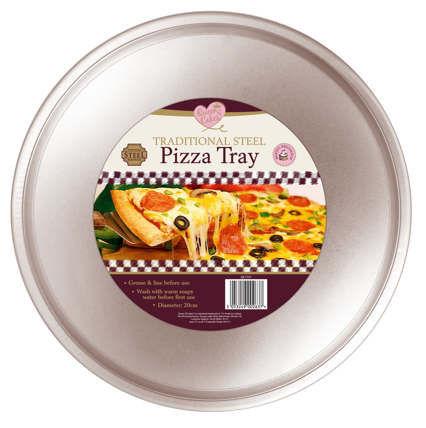 Steel Pizza Tray