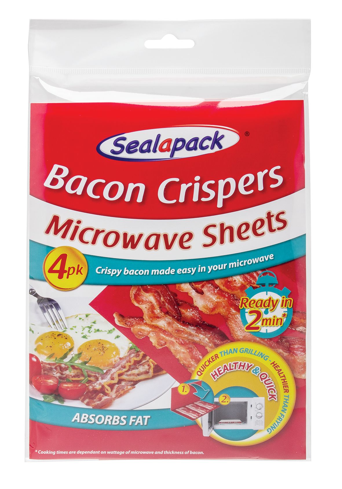 Bacon croustillant x4