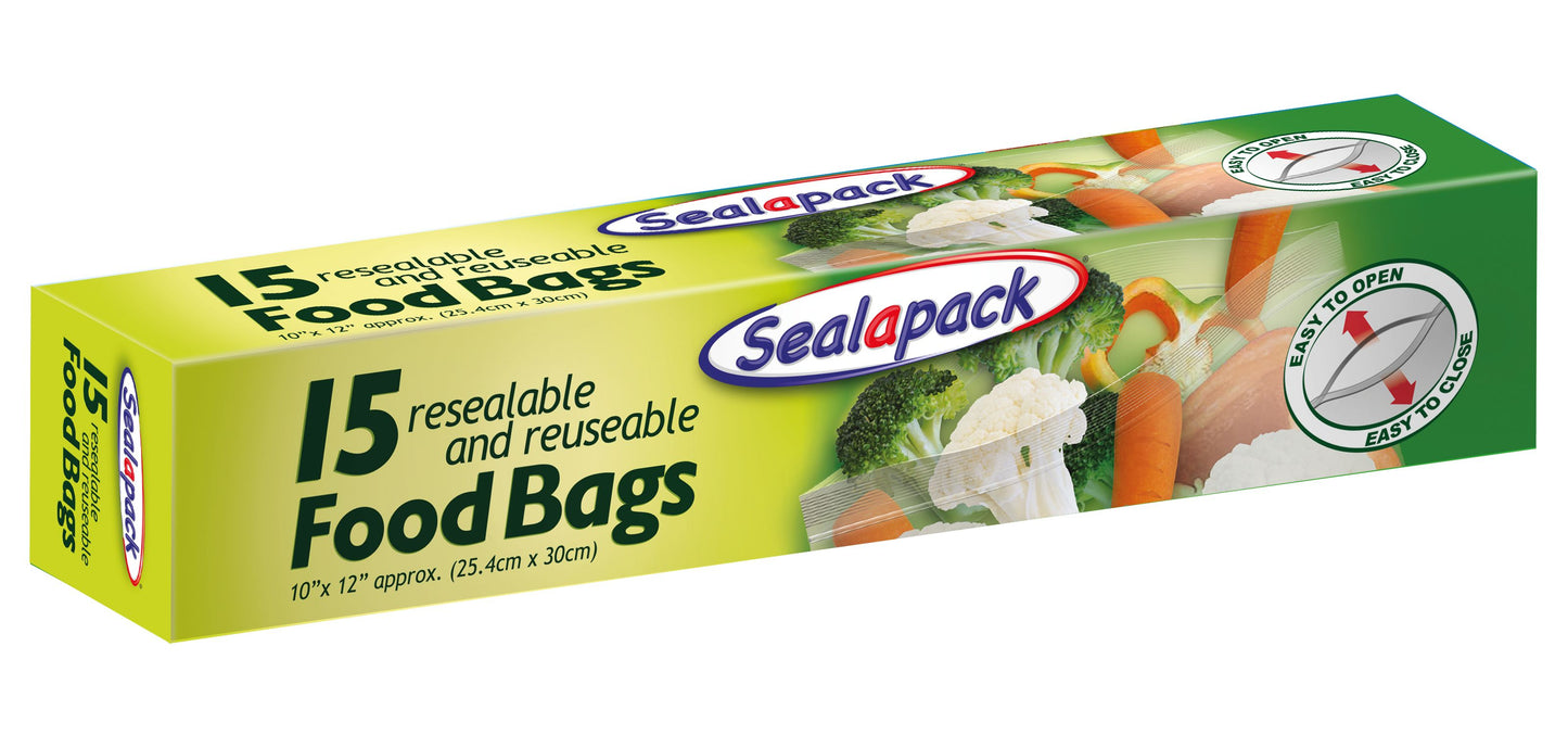 Sacs alimentaires de 15 pièces
