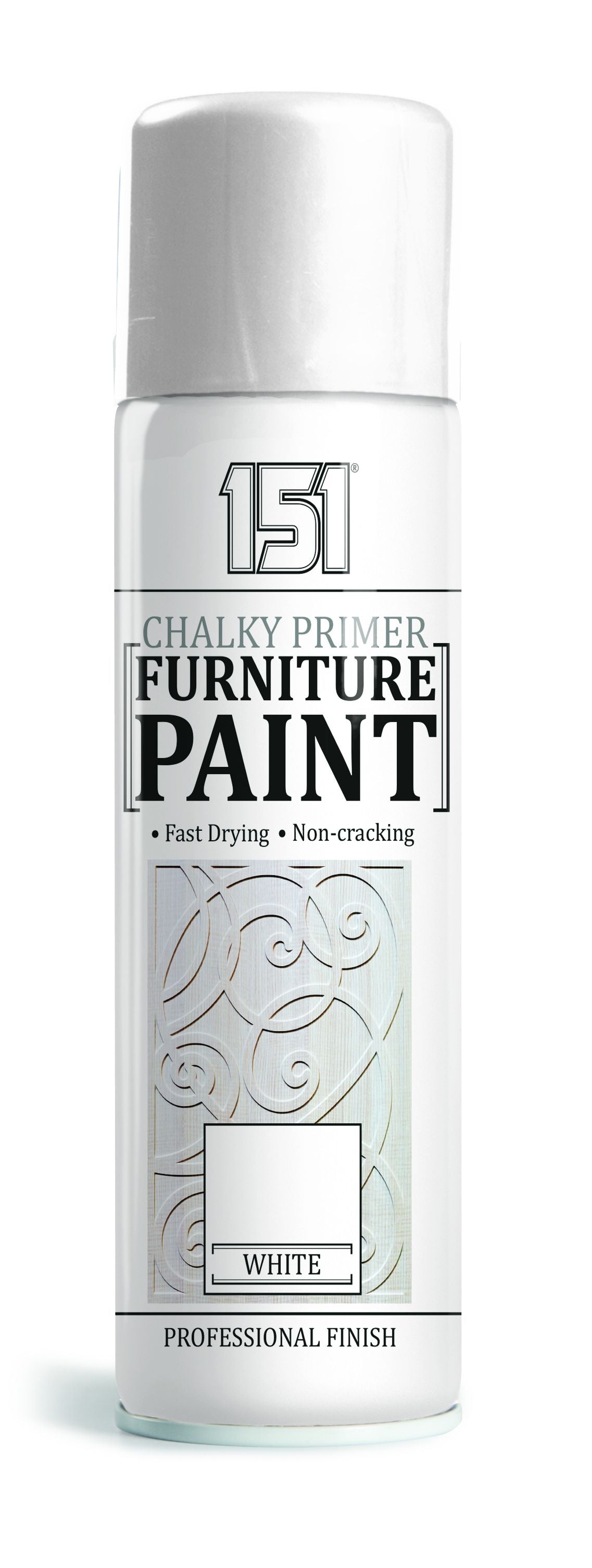 Apprêt Blanc pour Peinture Meuble Effet Craie 400ml