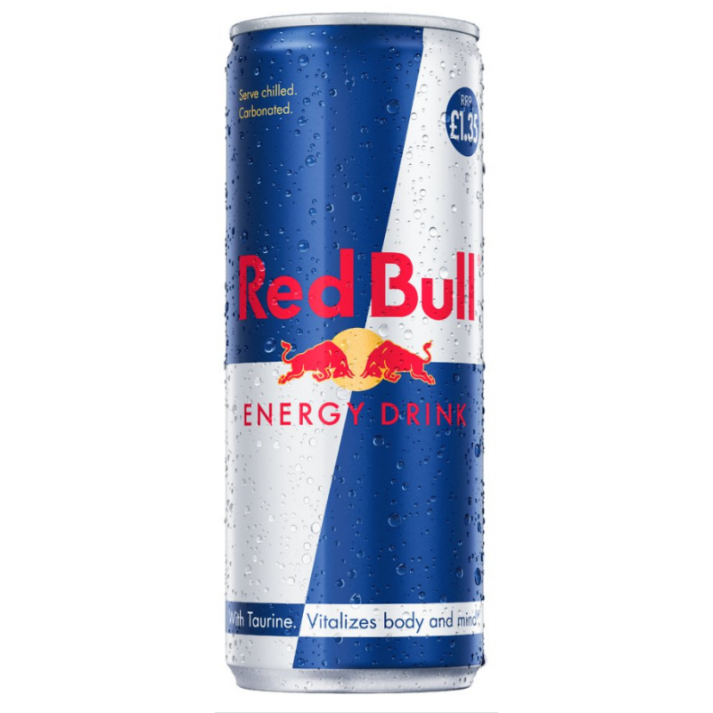 Boisson Énergisante Red Bull Energy Drink 250 ml avec Taurine