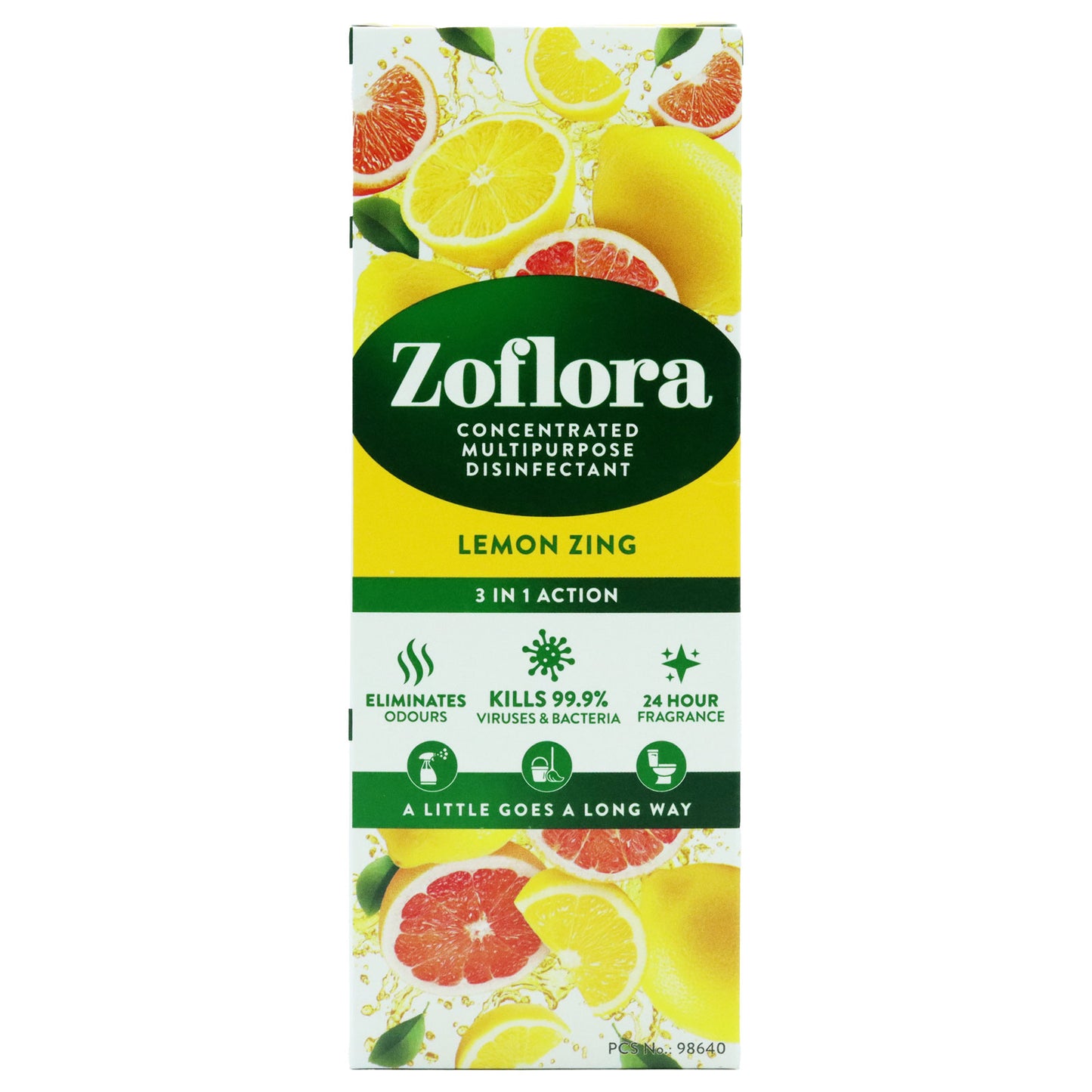 Zoflora Lemon Zing Multifunctional Cleaning Concentrate 120ml