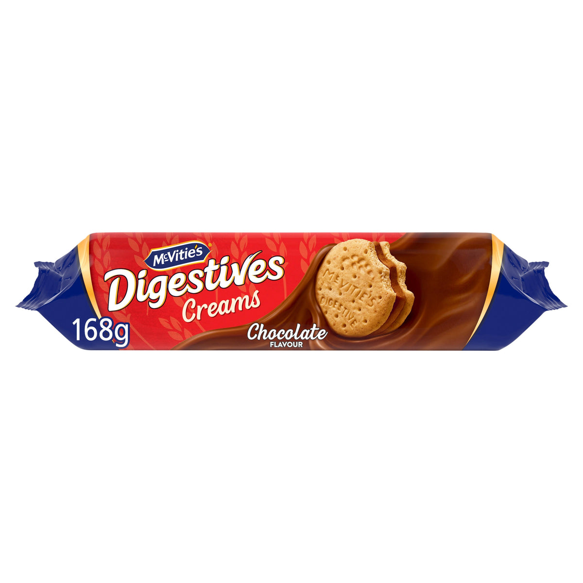 McVitie's Digestives Chocolate Creams Biscuits 168g