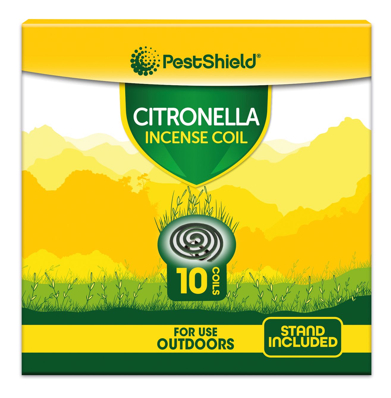 Serpentin d'encens à la citronnelle Petshield