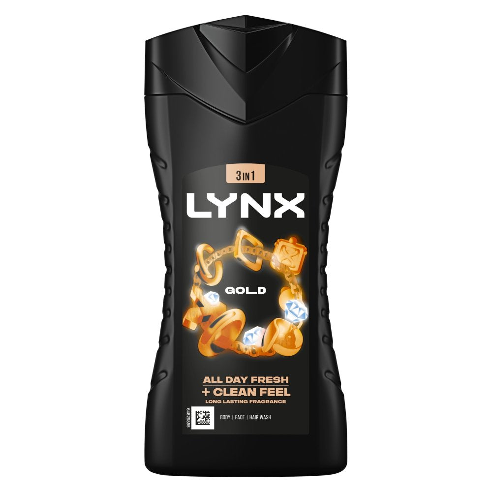 Gel douche Lynx Gold 225ml