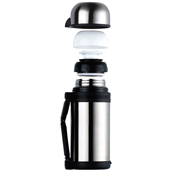 Bouteille thermos de voyage en acier inoxydable 1,8 L Steelex