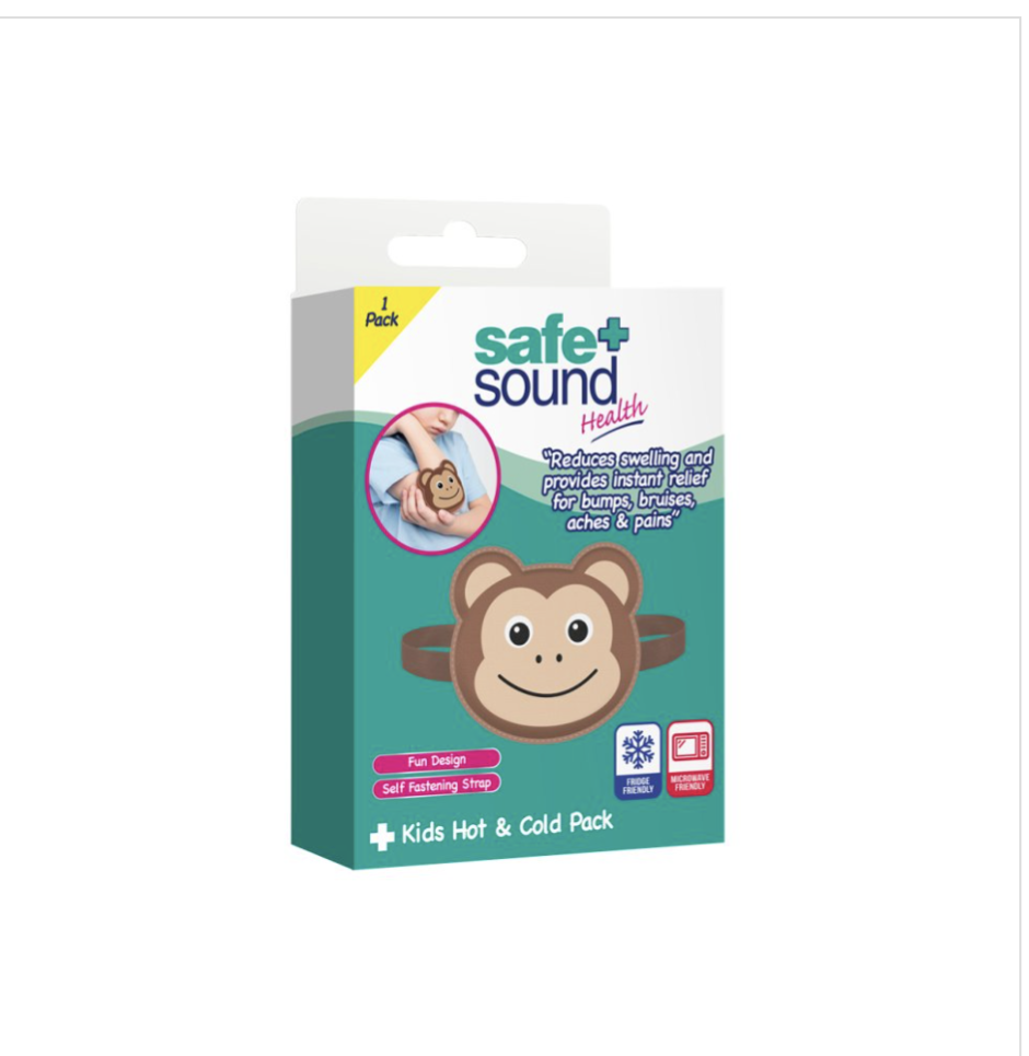 Safe & Sound KIDS VELCRO STRAP HOT & COLD COMPRESS PACK