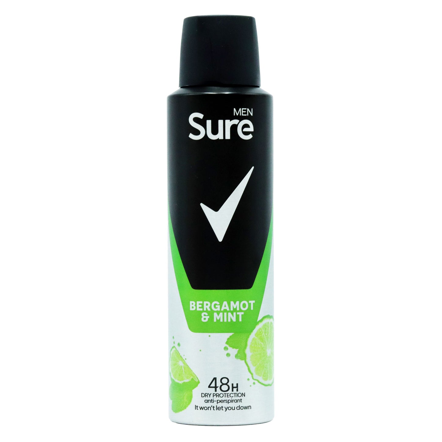 SURE DÉO HOMME BERGAMOTE & MENTHE 150ml