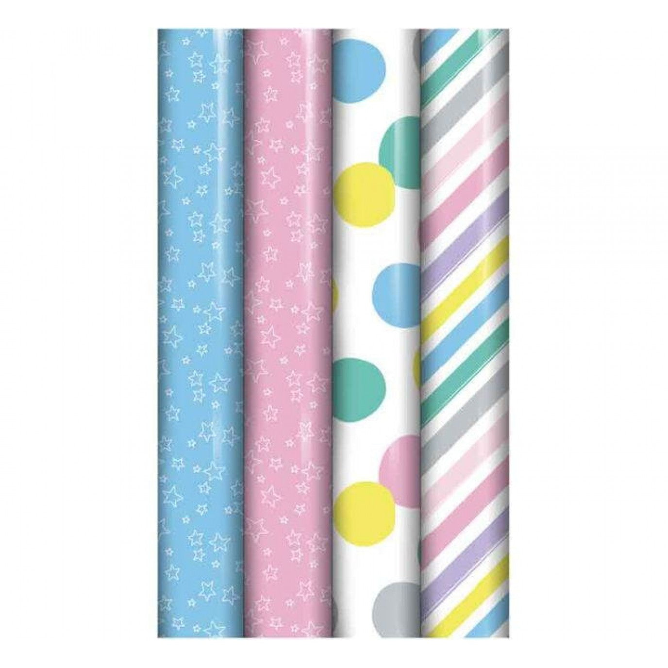 EUROWRAP BABY GIFT WRAP 3 MTR X 70CM