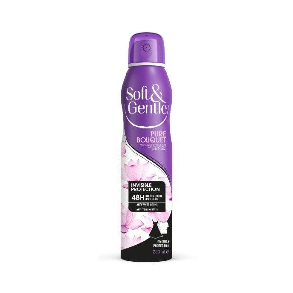 Soft & Gentle Bouquet Invisible 48H Deodorant 250ml