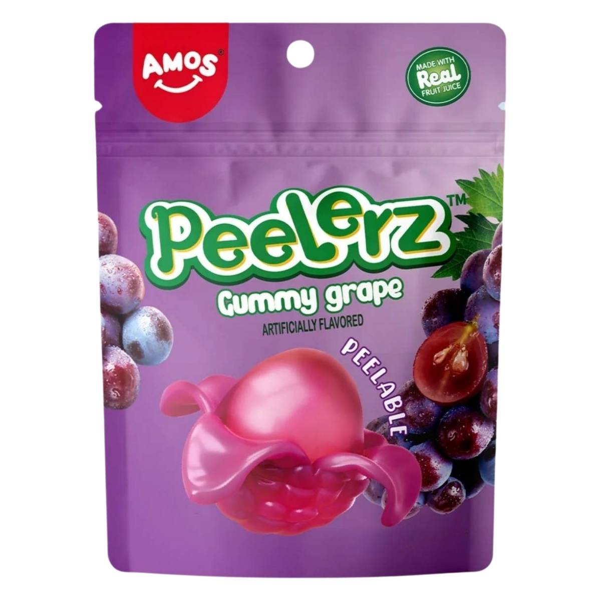 Amos - Peelerz Gummy Raisins - 65g