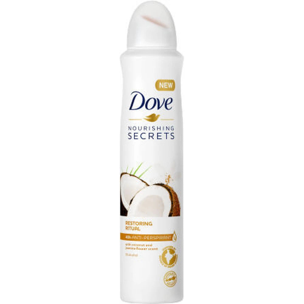 Dove Nourishing Secrets Rituel Réparateur Coco & Fleur de Jasmin Déodorant Spray 48h 150ml