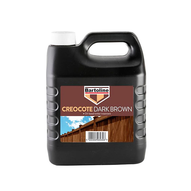 TRAITEMENT BOIS BARTOLINE CRÉOCOLLE 4L - BRUN FONCÉ