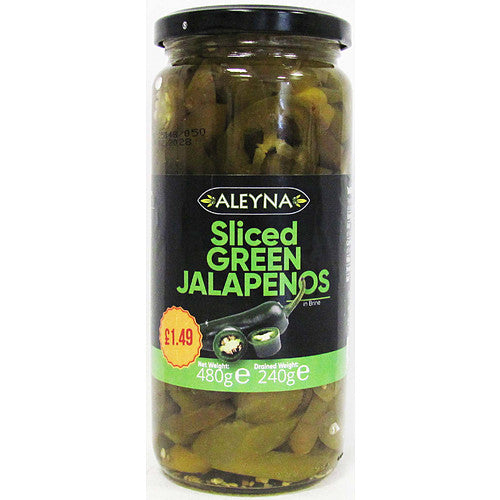 Aleyna Green Jalapeno PM £1.49 480g