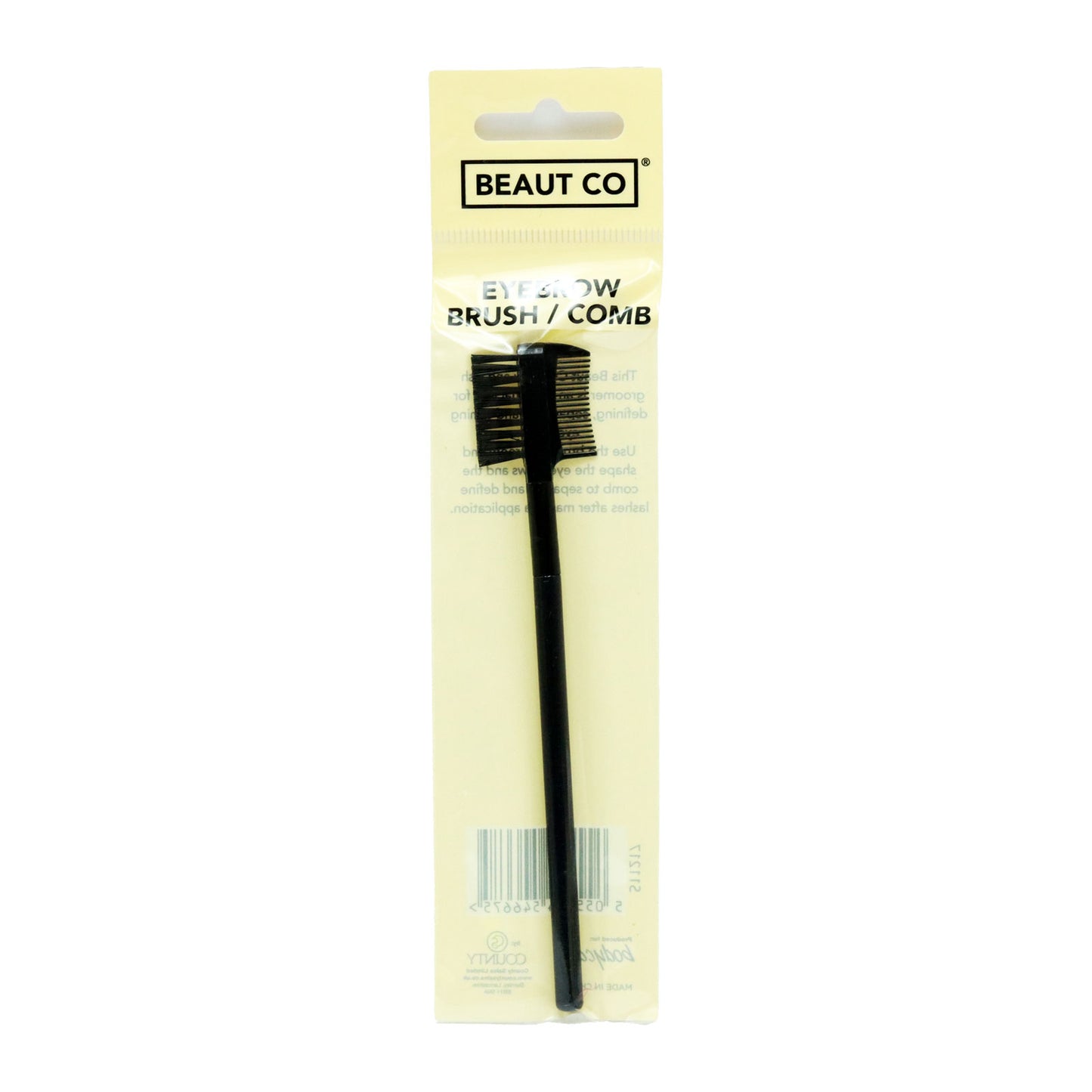 BEAUT CO. BROSSE/PEIGNE À SOURCILS