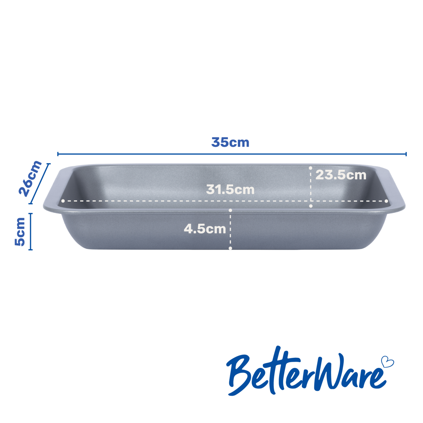 Betterware Ess 0.29 Roasting Tin 35cm
