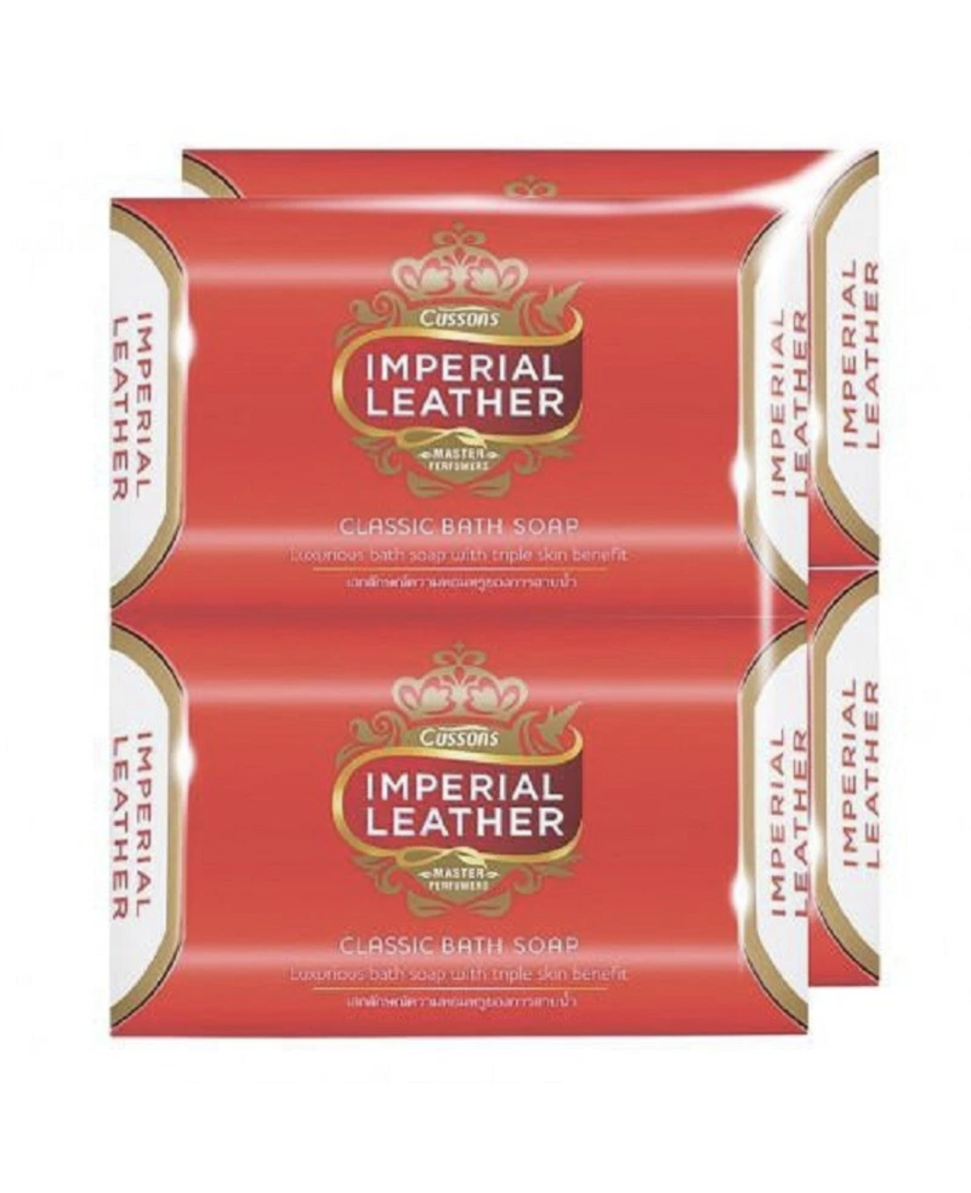 Cussons Imperial Leather Classic Bar Soap Original 95G x 4