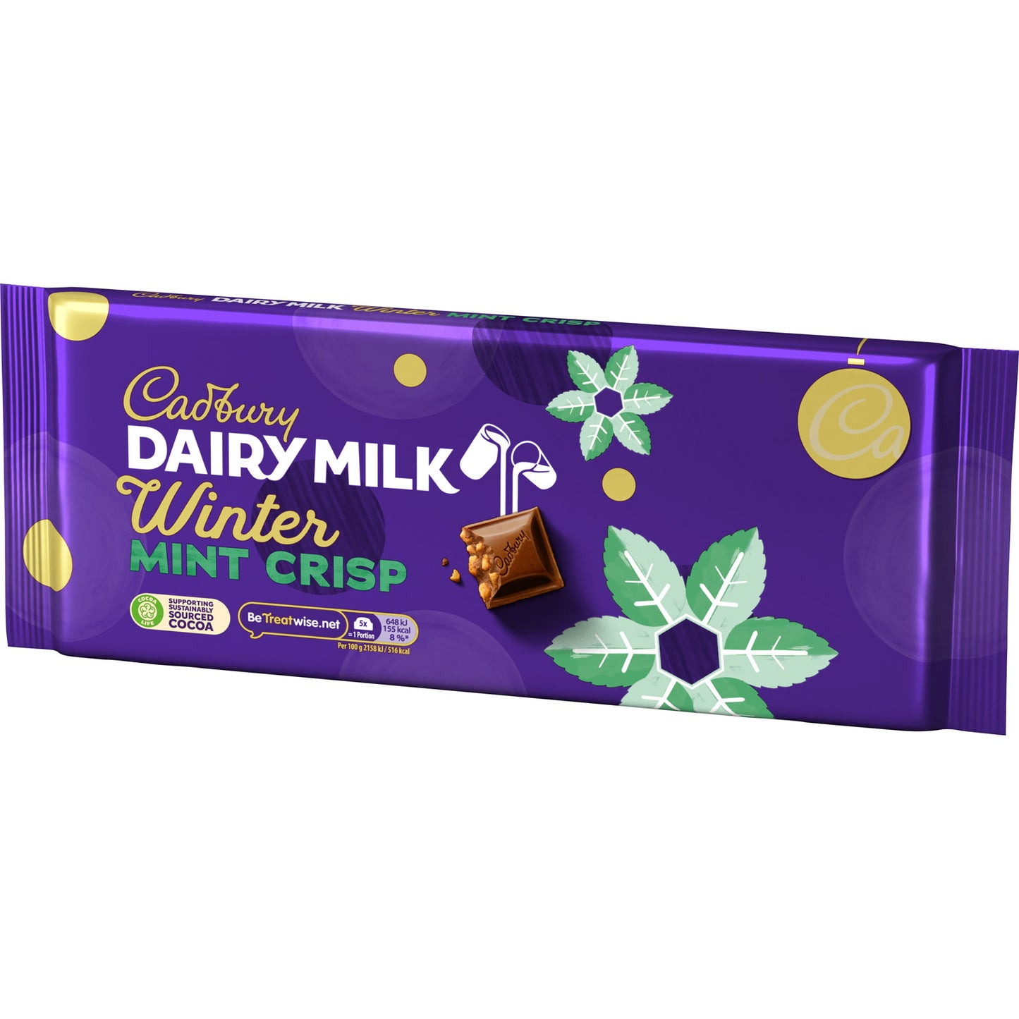 CADBURY DAIRY MILK MINT BLOCK 360g