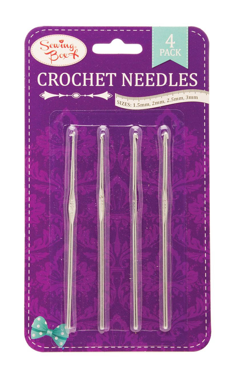 Crochet Needles 4pk