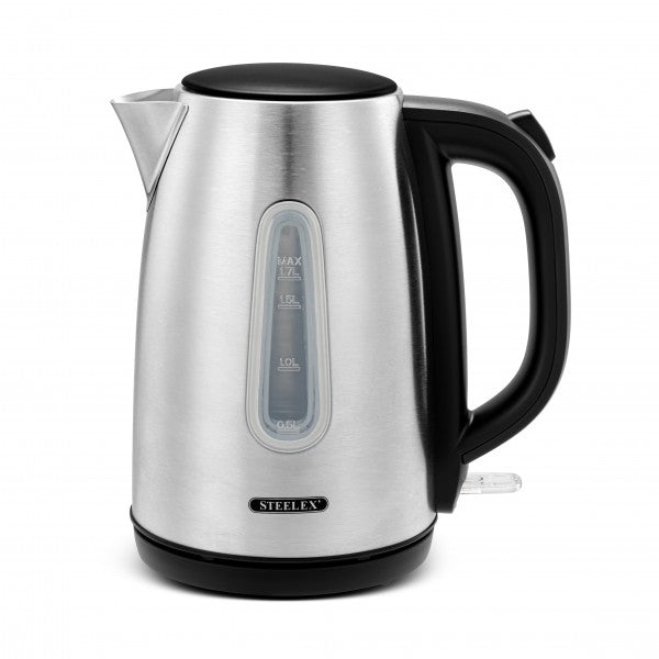 Bouilloire en acier inoxydable Steelex 1,7 L 360° (3 kW)