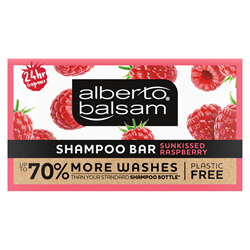 Alberto Balsam Sunkissed Raspberry Shampoo Bar 75 g