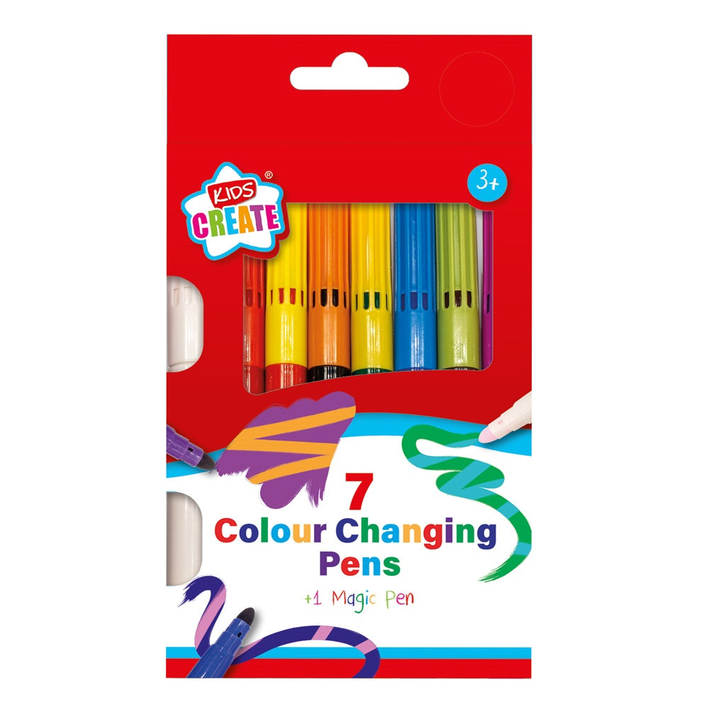 Kids Create 7 Pack Colour Changing Pens