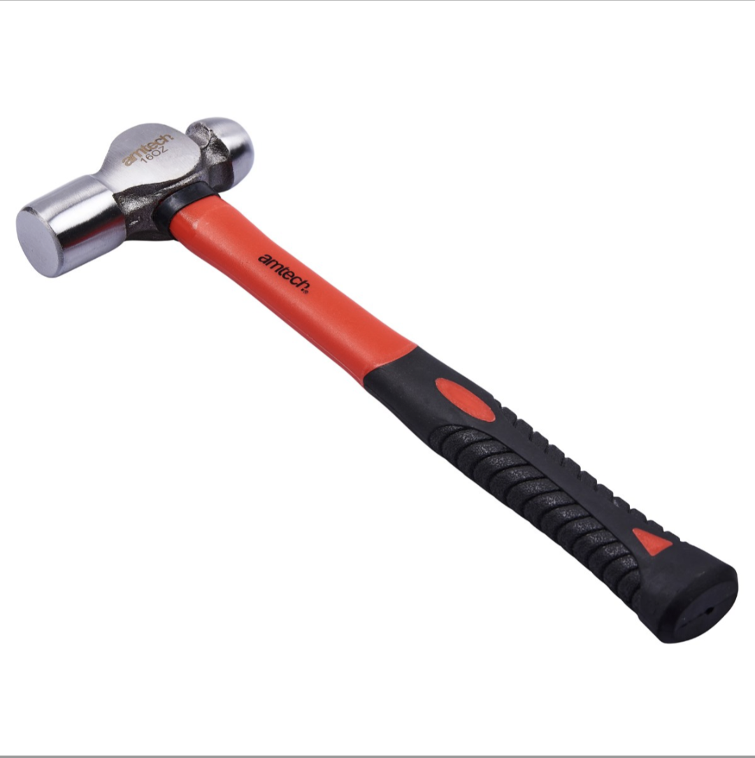 Marteau rivoir Amtech 450 g (16 oz) avec manche en fibre de verre