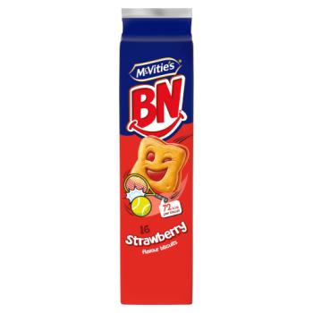 BN de McVitie's 16 Biscuits Goût Fraise 285g