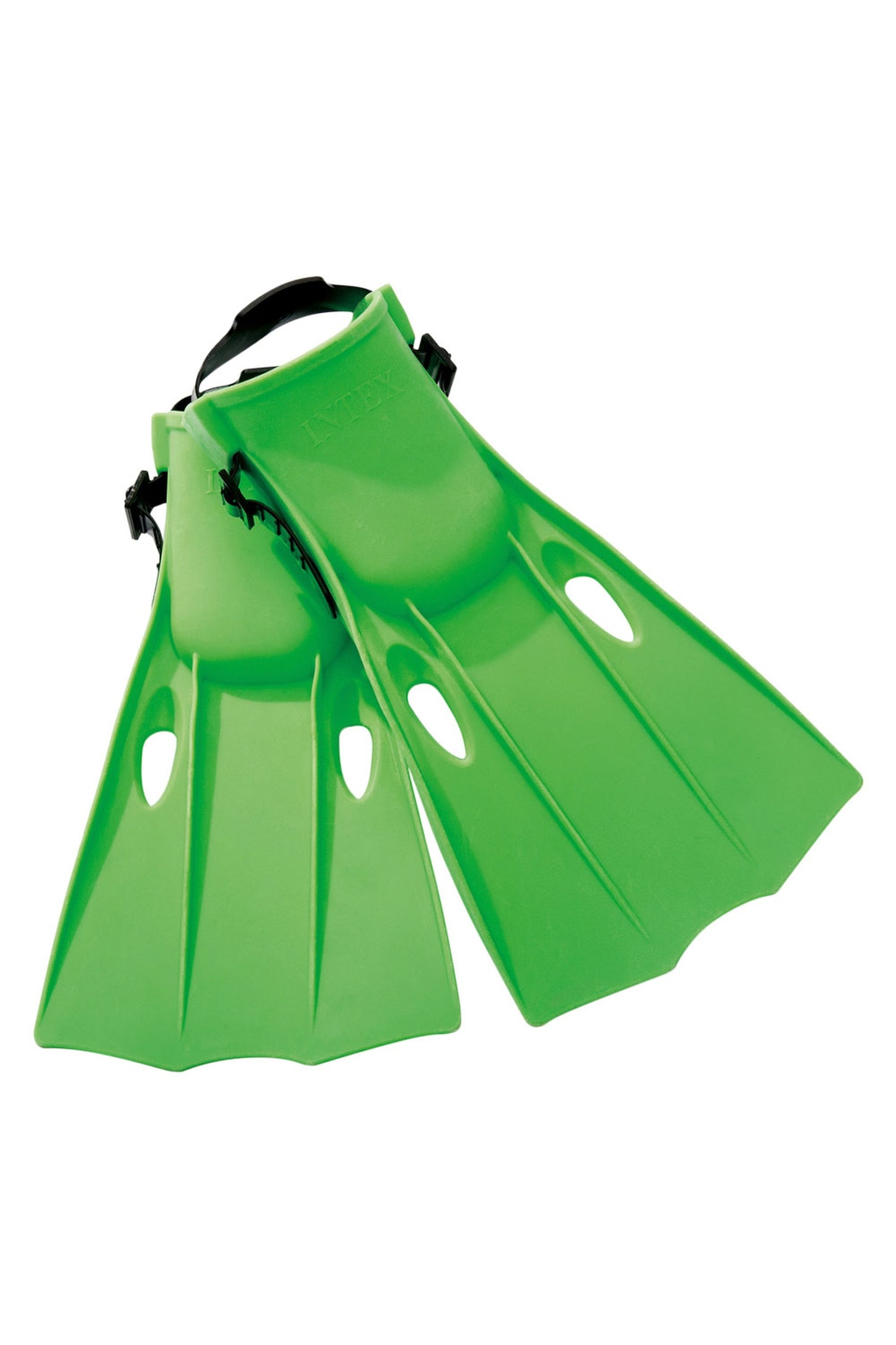 Intex Swim Fins Small Green - 55936 Size S (Uk-2 1/2 - 4 1/2)