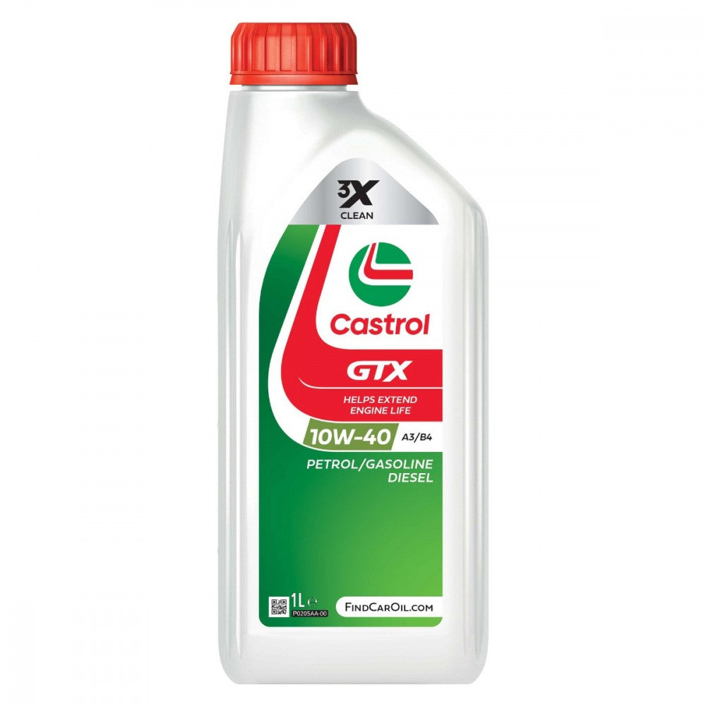 Castrol Gtx 10W-40 A3/B4 Engine Oil 1L