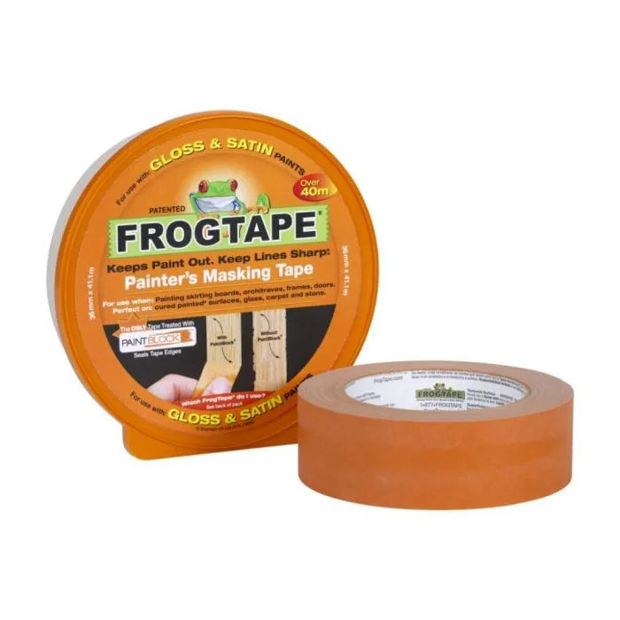Ruban de masquage Frog Tape 36 mm x 41,1 m