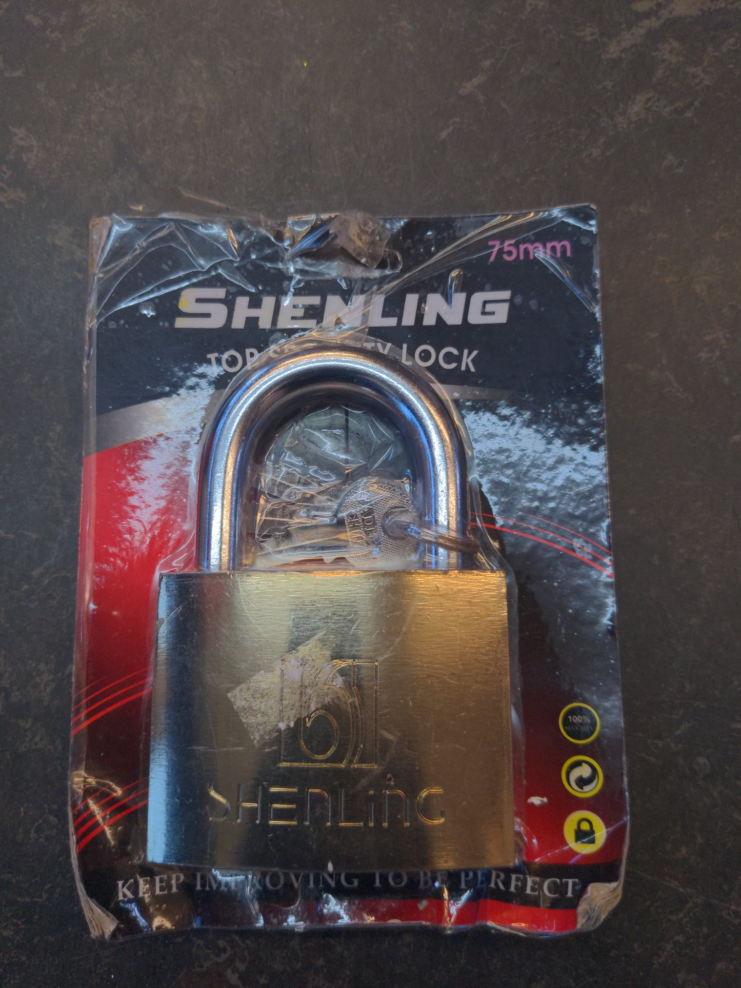 75mm Hardened Steel Lock