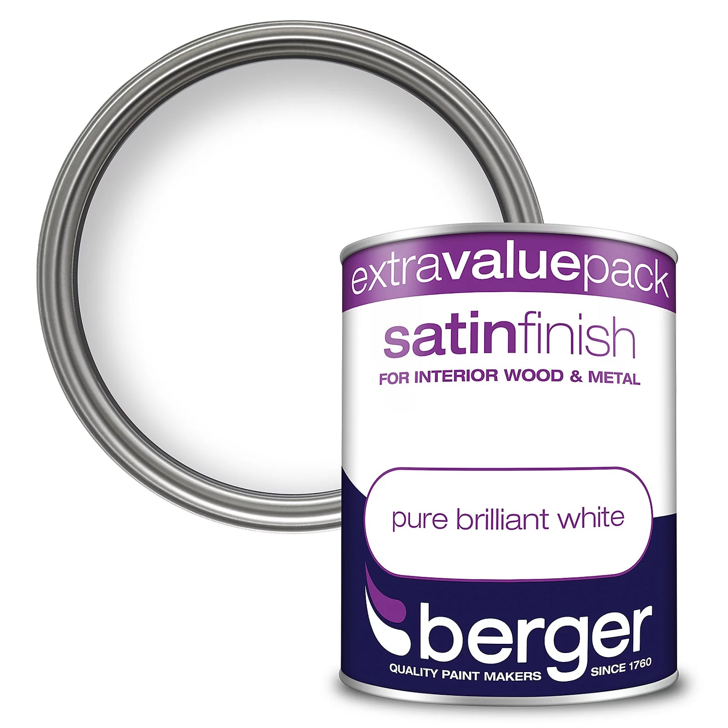 BERGER PURE BRILLIANT WHITE 1.25L