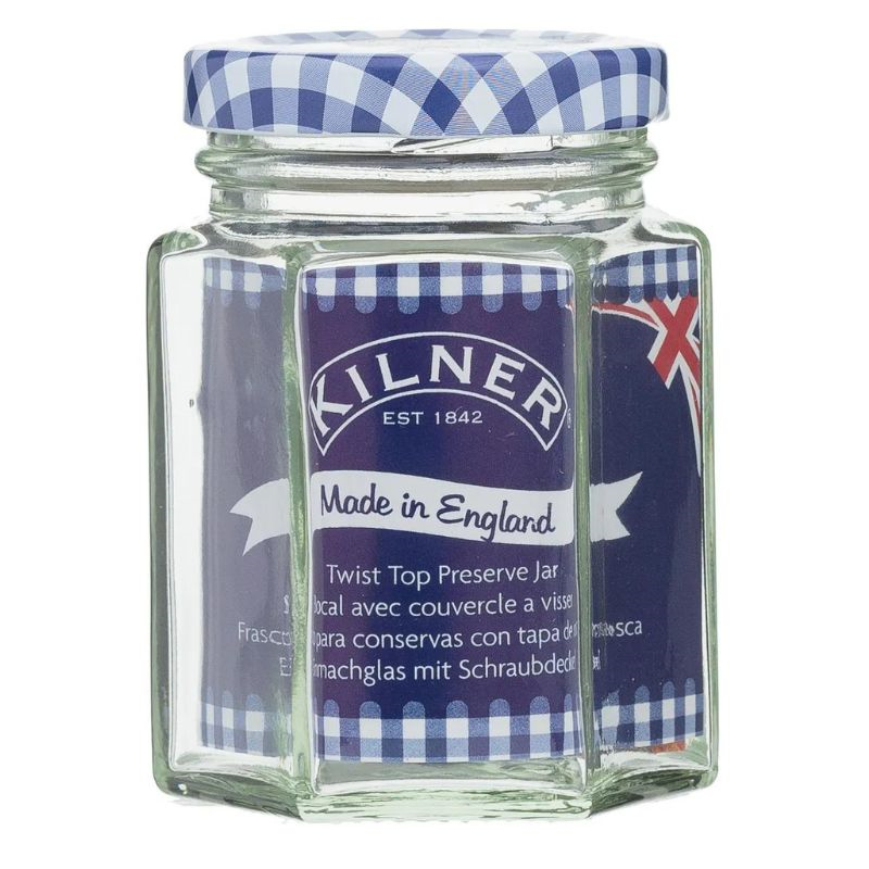 Kilner Hexagonal Twist Top Jar 110ml