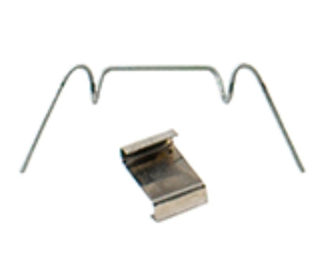 Attaches de vitrage pour serre, types fil en 'W' et chevauchement en 'Z' (10 de chaque type), acier inoxydable