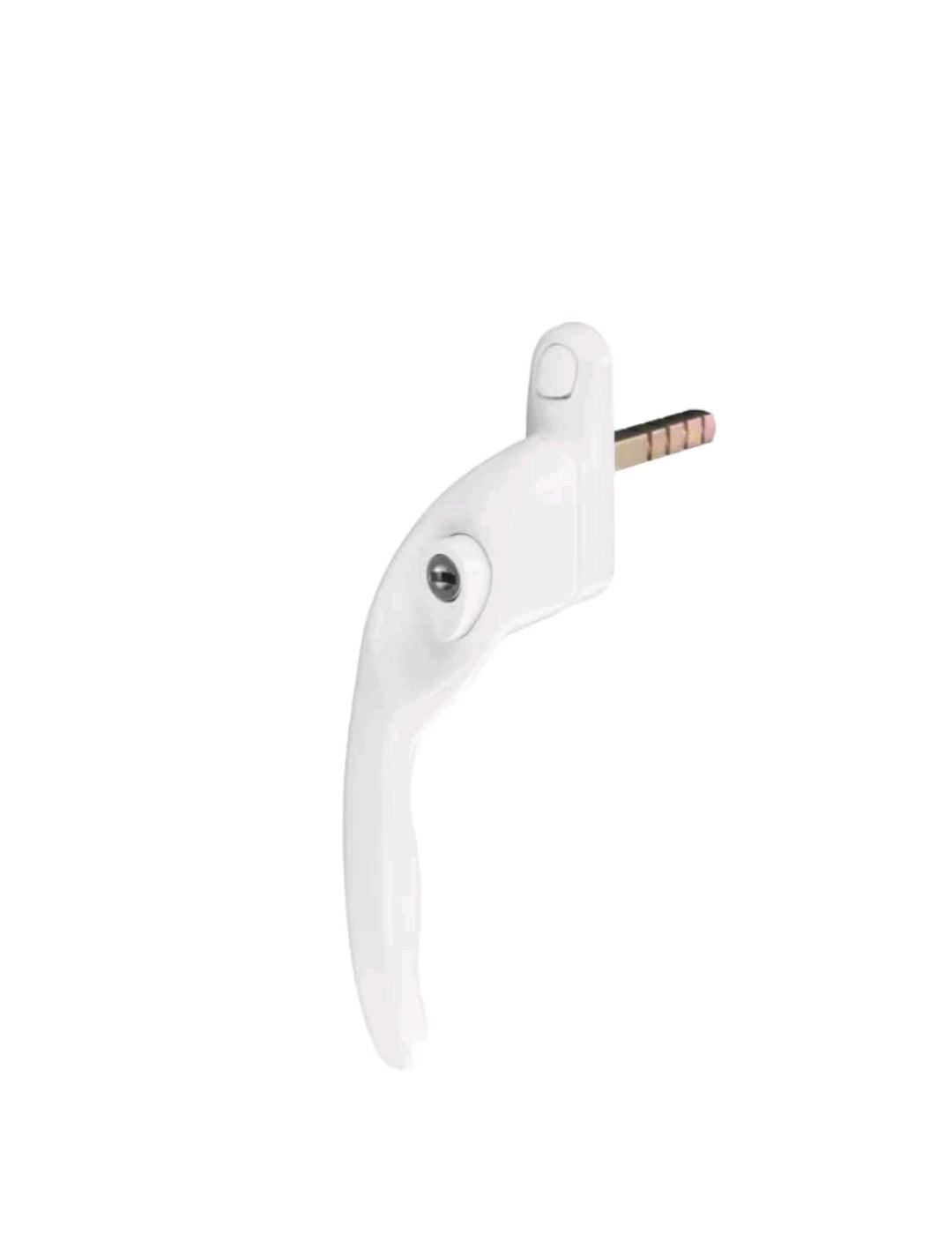 Securit UPVC Left Hand Espag Lock Window Handle White