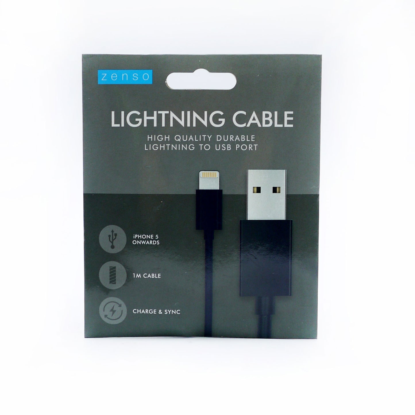 USB to IPHONE charger cable 1m