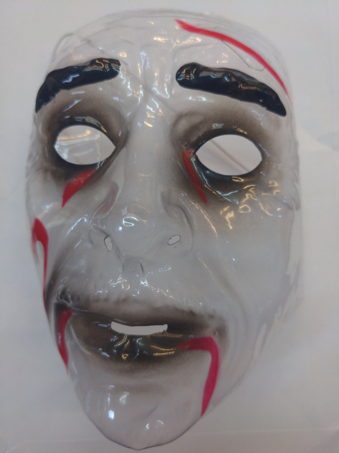 Plastic Halloween Face Mask