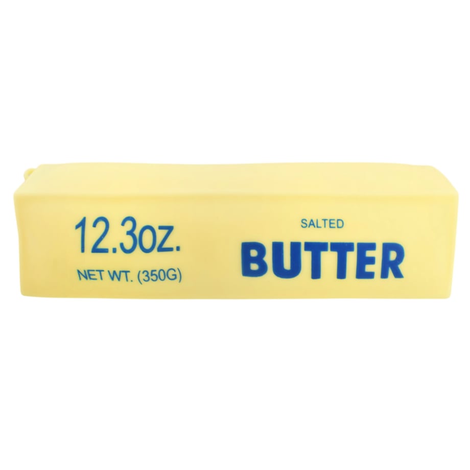 21cm Large Super Squishy Butter Block In Clear Box