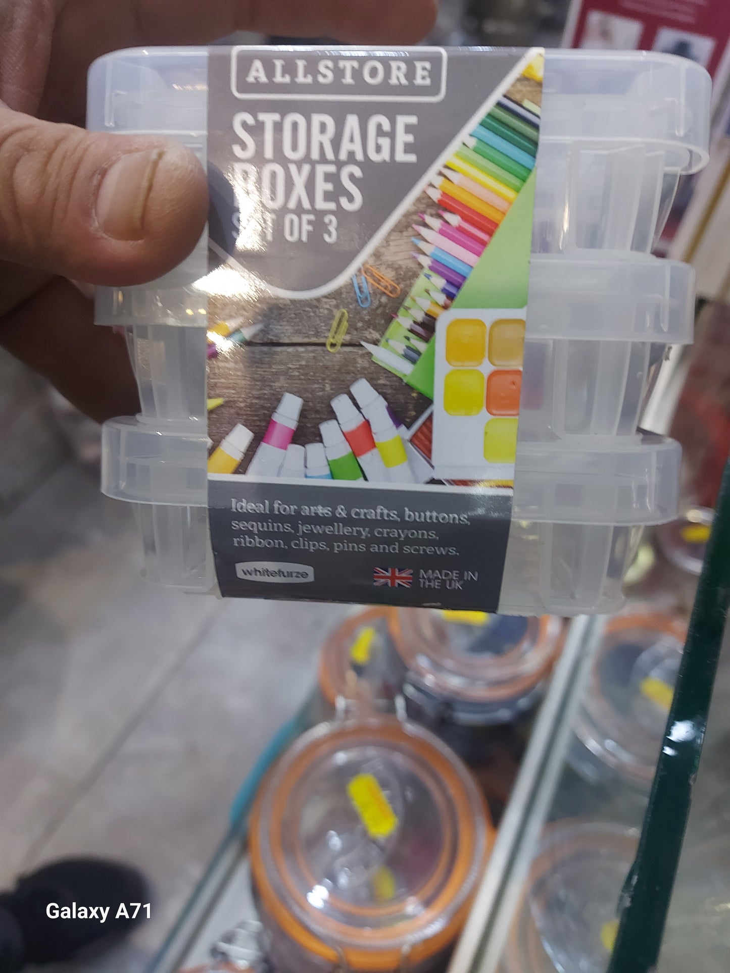 Allstore Storage boxes set of 3