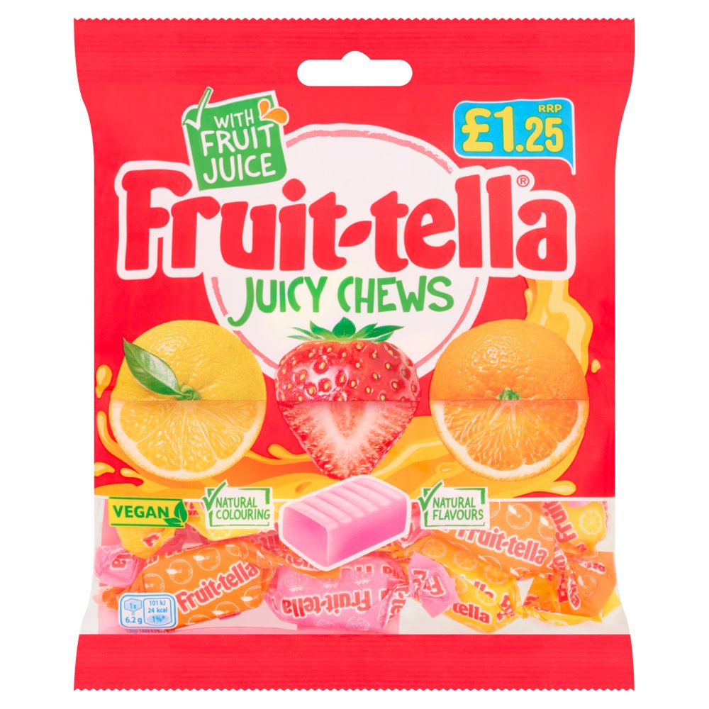 Fruit-tella Chewing Gum Fruité 135g