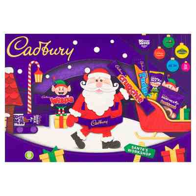 Cadbury Milk Chocolate Selection Santa Medium 125G